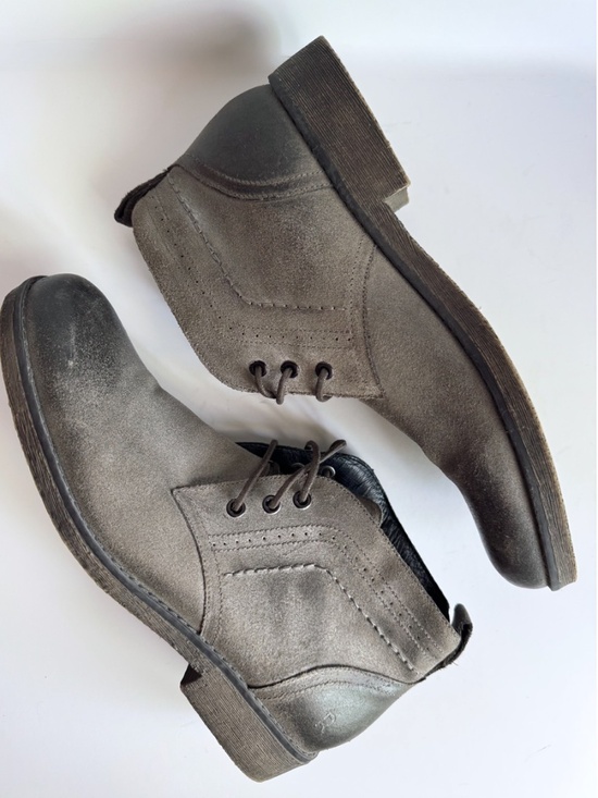 Roan by Bed Stu Pharos Leather Chukka Boots in Gray Size 9.5 main image 5